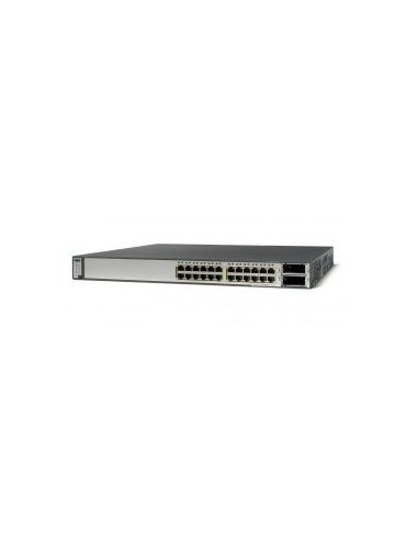 Cisco WS-C3750E-24PD-​E stackable gigabit PoE switch