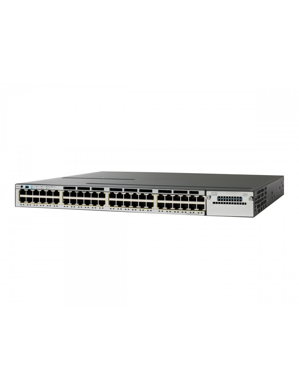WS-C3750X-48P-S Cisco managed stackable gigabit PoE switch