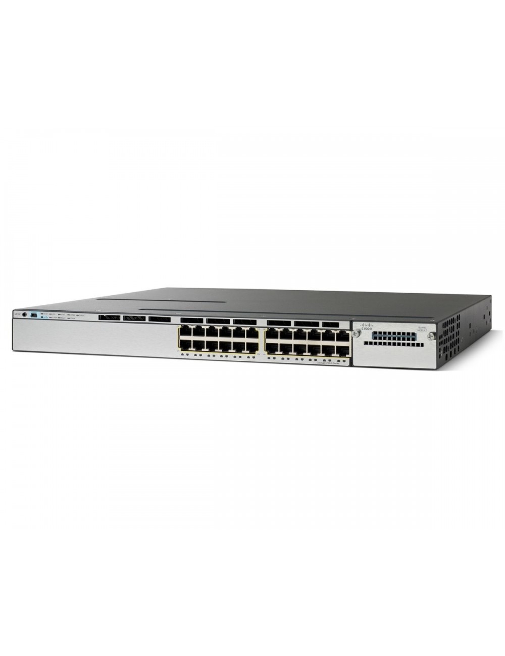 WS-C3750X-24T-E Cisco managed gigabit stackable switch