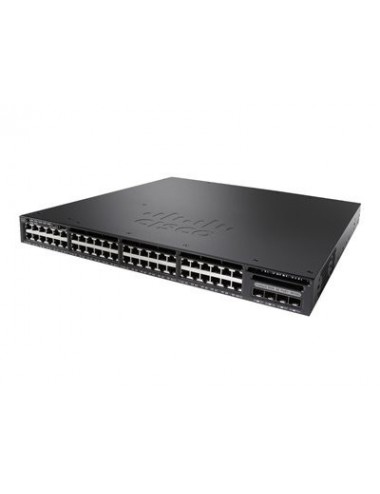 WS-C3650-48FD-S Cisco Catalyst 3650 48 Port Full PoE 2x10G Uplink IP Base