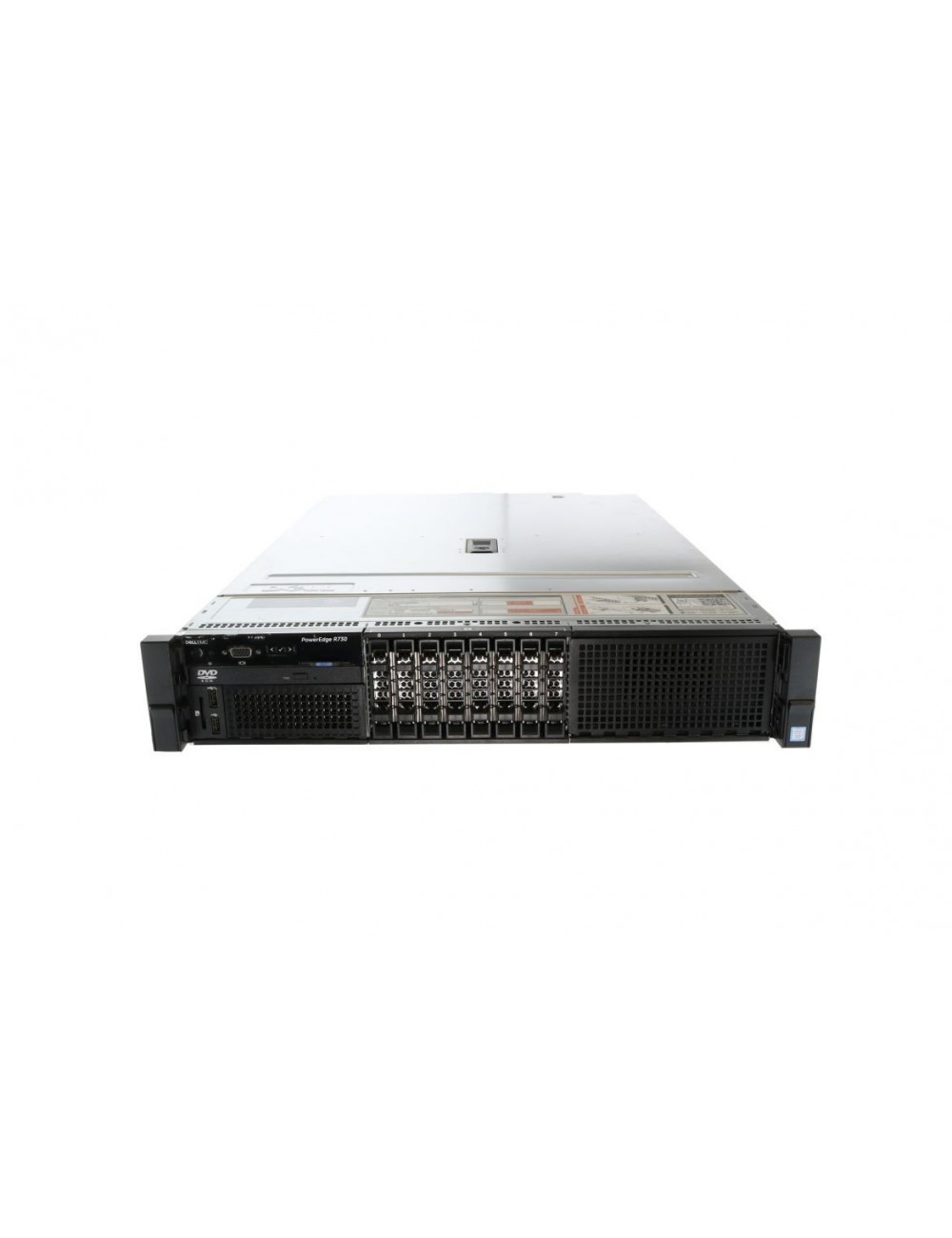 Dell PowerEdge R730 19" 2U 8x 2,5" SFF, 2x Intel® Xeon® E5-2640 v3, 64GB DDR4 (2x 32GB), Dell PERC H730 1GB, Optical Drive